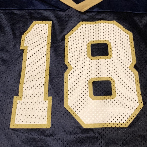 Champion Notre Dame Football jersey number 18 Size XXL 52 - Picture 3 of 8